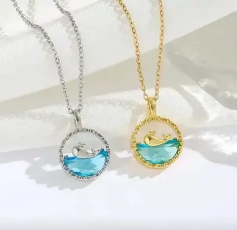 Dolphin Themed Necklace