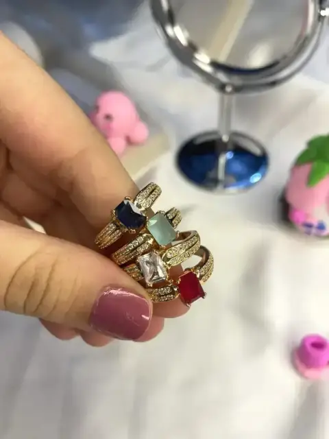 Single Stoned Rings