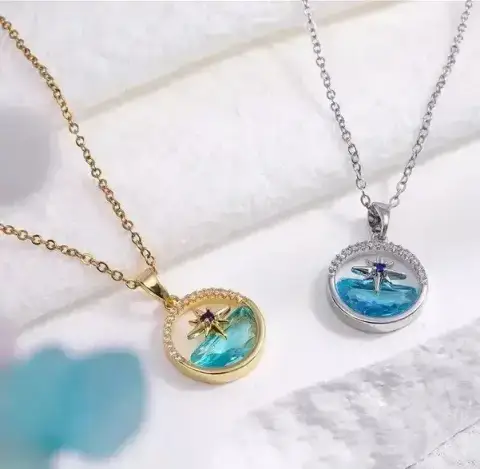 Sparkle Sea Themed Necklaces