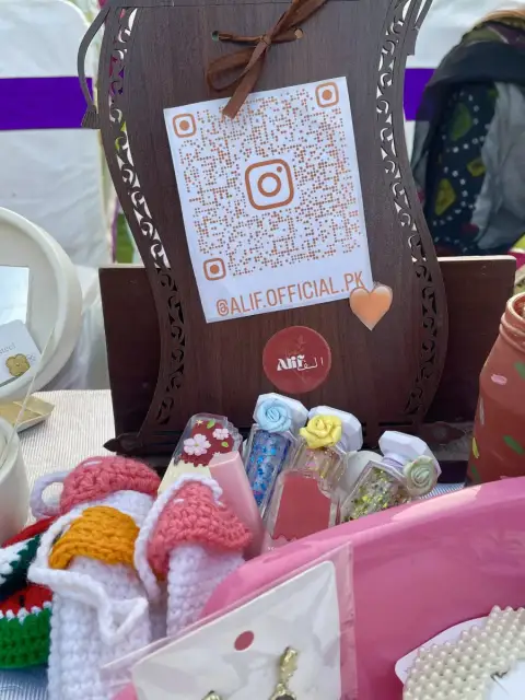 Alif popup stall